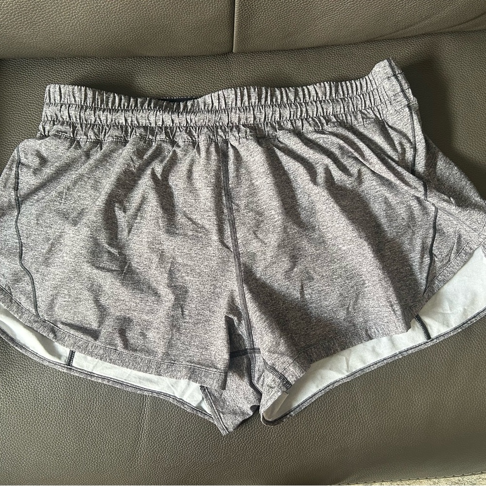 Lululemon Athletica Gray Performance Athletic Shorts